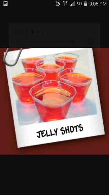 ¿Tendrás shots en tu boda? - 1