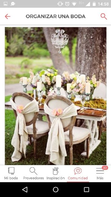 Mesa de novios - 1