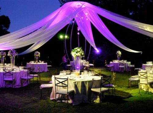 decoración con tela