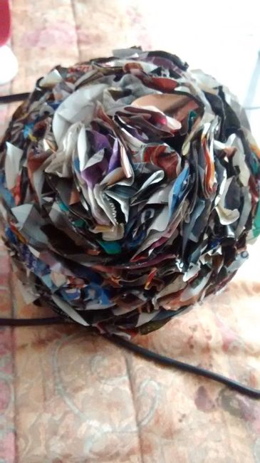 Bouquet de papel  - 12