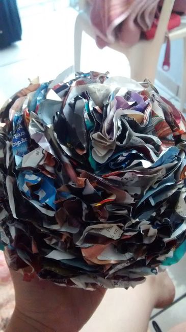 Bouquet de papel  - 13