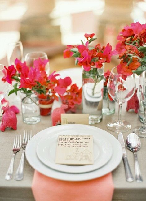 Boda vintage... con color bugambilia??!!! en otoño!!!!??????? - 5