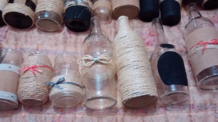 Centros de mesa vintage ecológicos diy - 5