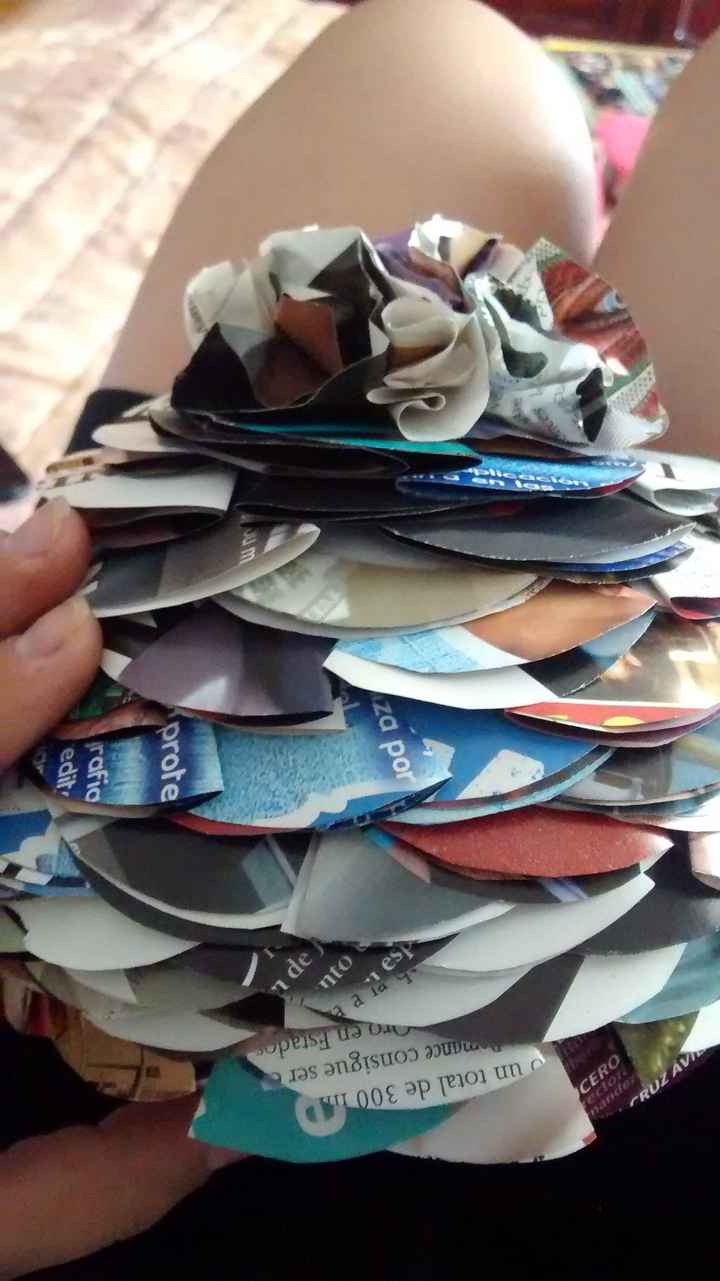 Bouquet de papel  - 11