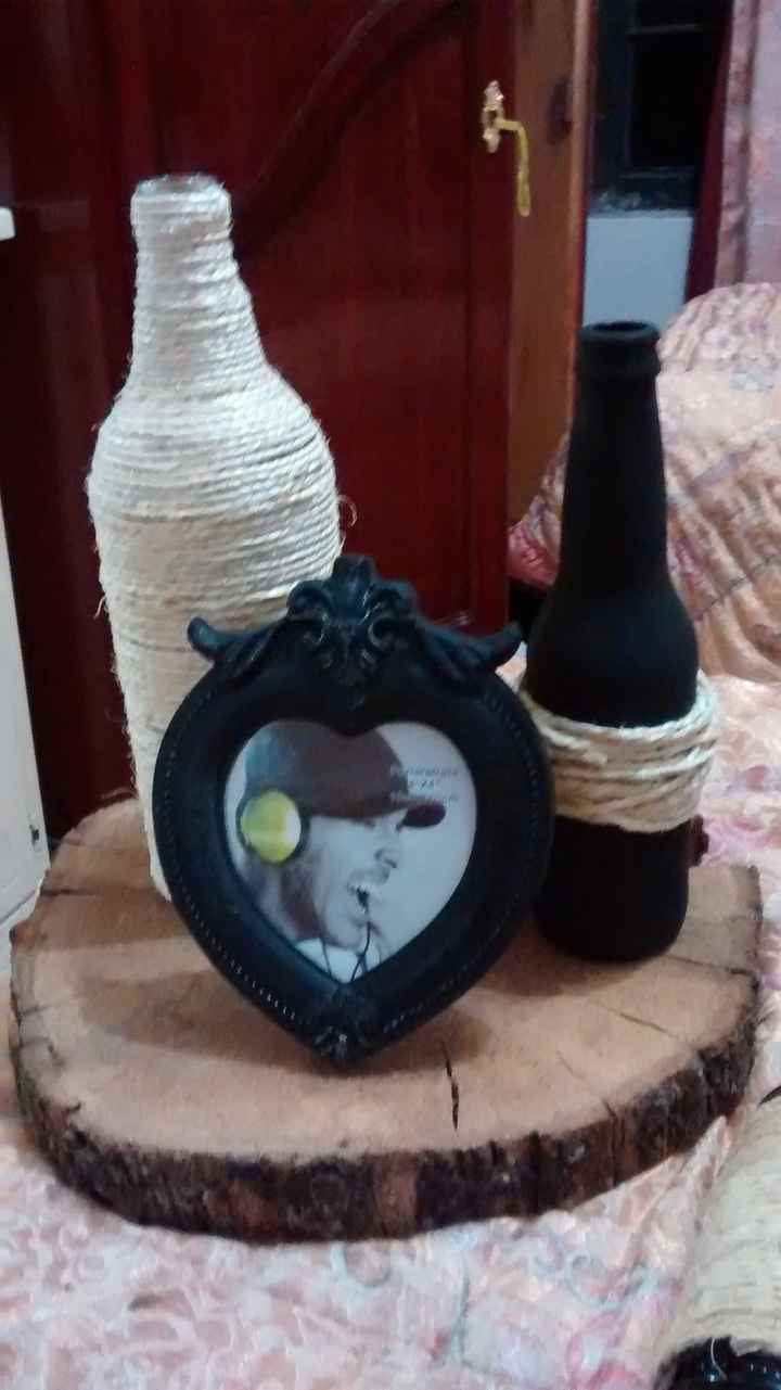 Centros de mesa vintage ecológicos diy - 1