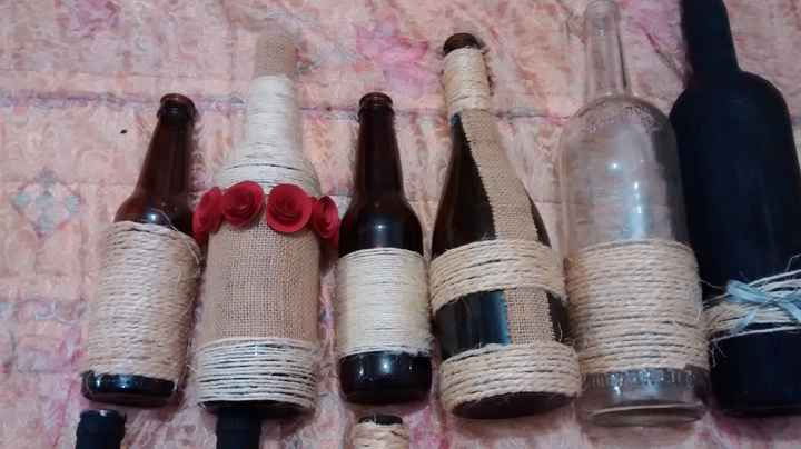 Centros de mesa vintage ecológicos diy - 4