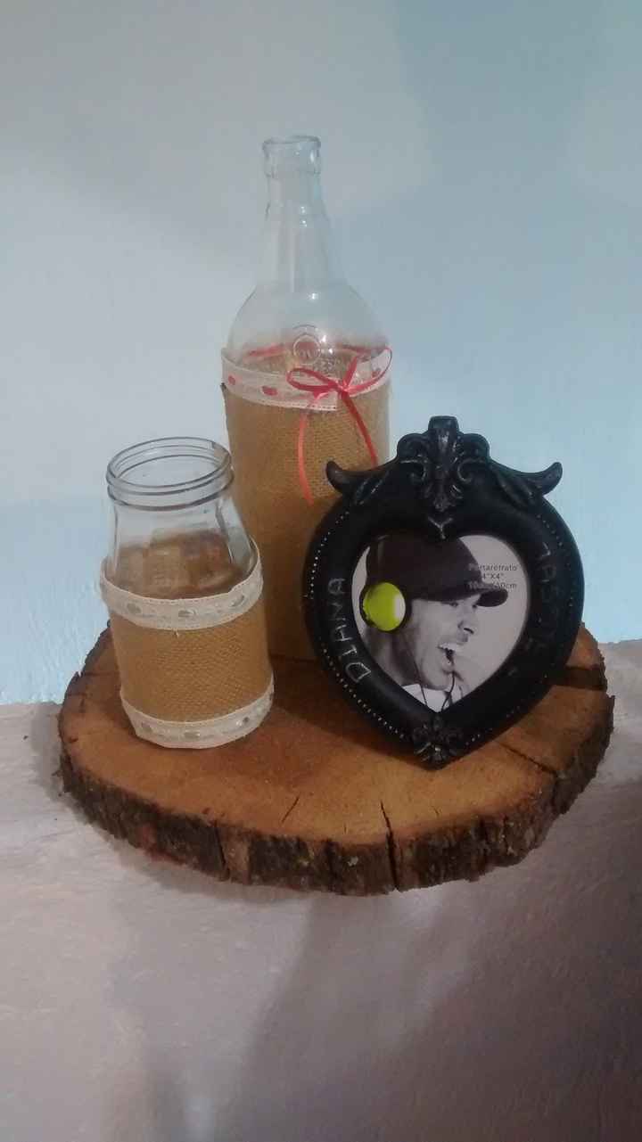 Centros de mesa vintage ecológicos diy - 7