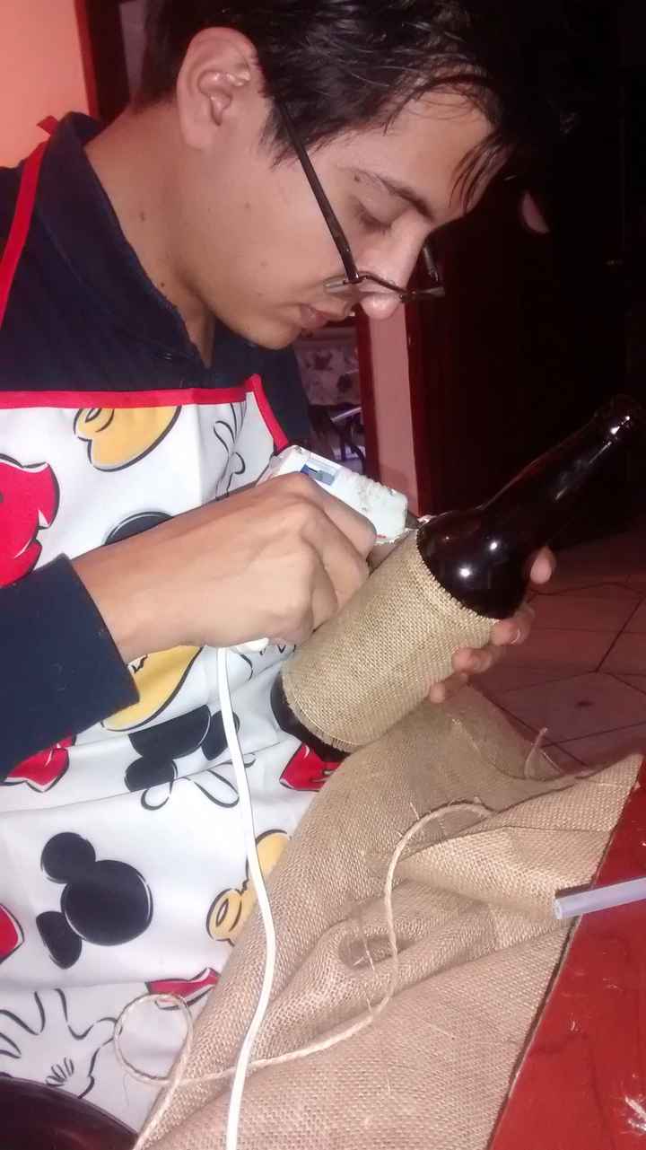 Centros de mesa vintage ecológicos diy - 8