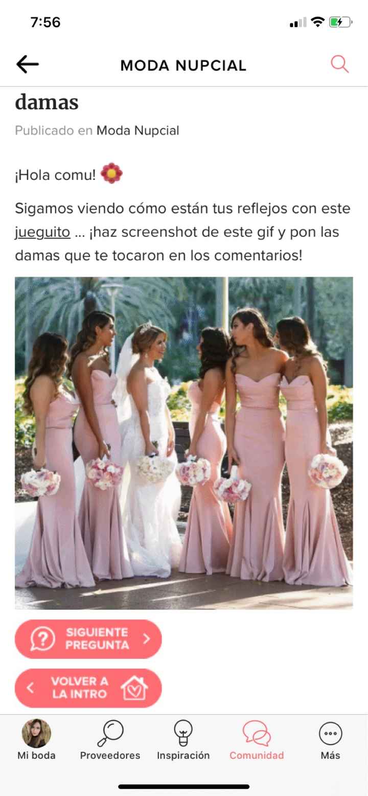 Haz screenshot y descubre tus damas - 1