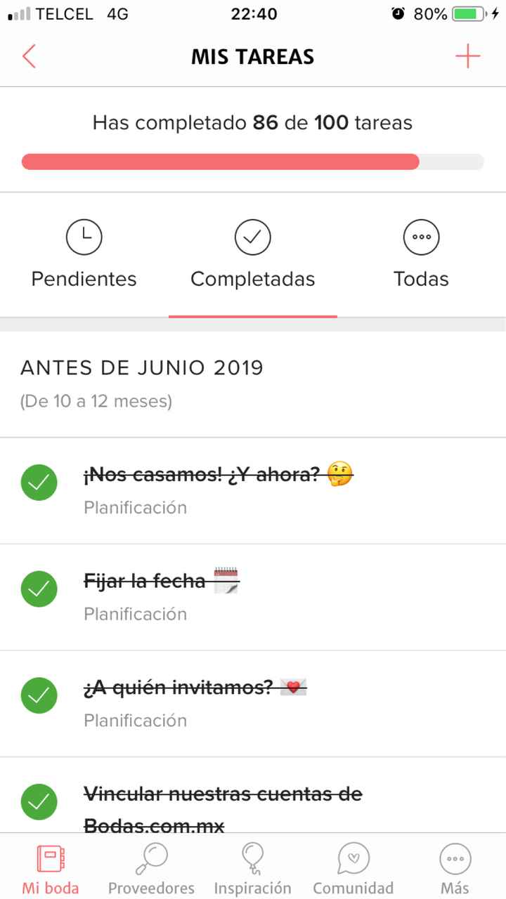 ¡Sácale una captura de pantalla a tu lista de tareas de Bodas.com.mx! - 1