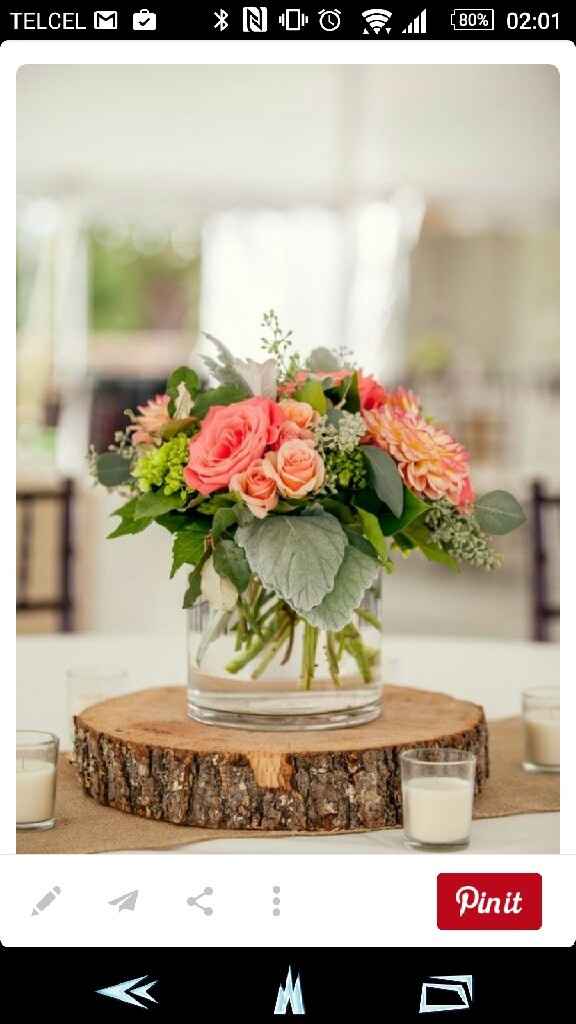 Ideas de centros de mesa - 1