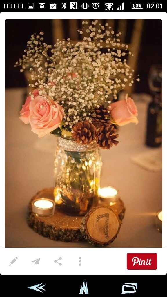 Ideas de centros de mesa - 2