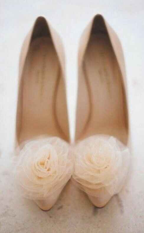 Zapatos de novia, estilo rústico. - 2