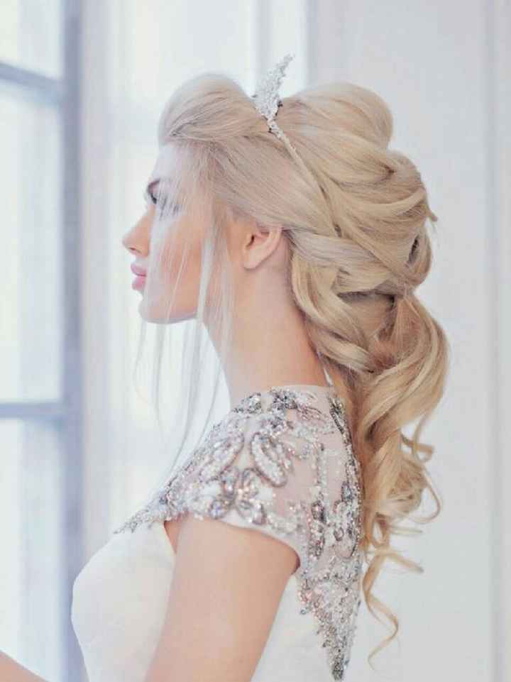 Peinados con tiaras. - 2