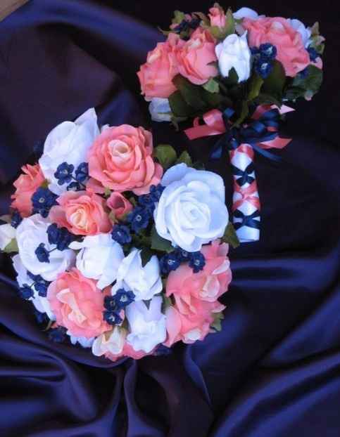 Azul marino & Coral 2