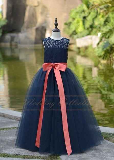 Azul marino & Coral 5