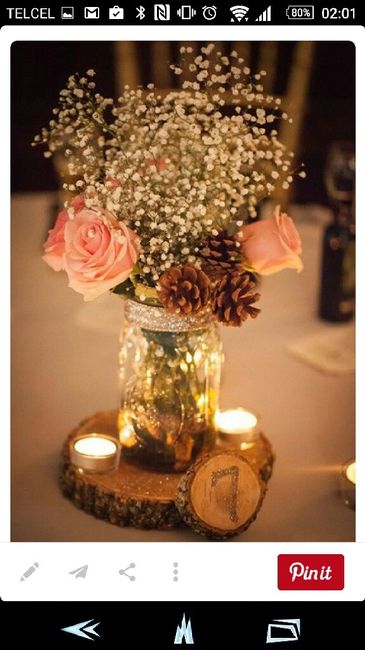 Ideas de centros de mesa - 2