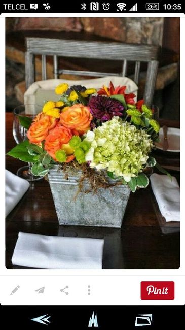 Ideas de centros de mesa - 6