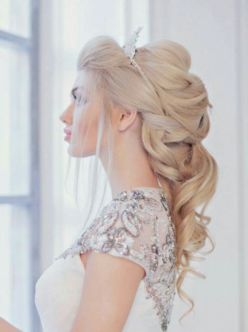 Peinados con tiaras. - 2