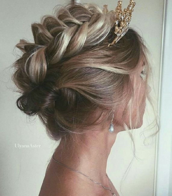 Peinados con tiaras. - 5