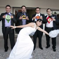 Con mis super héroes