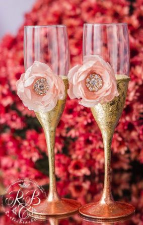 Tips para elegir o adornar las copas del Brindis! 3