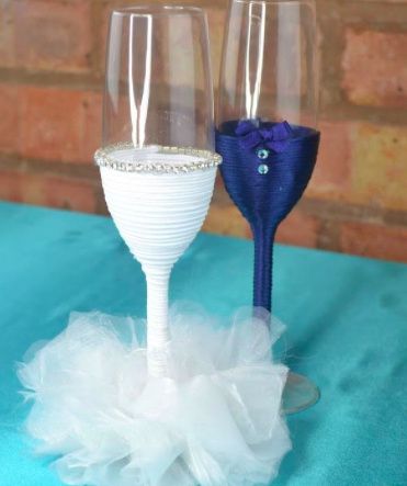 Tips para elegir o adornar las copas del Brindis! 12