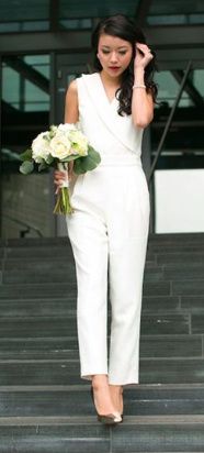 Outfits de novia para la boda civil 25