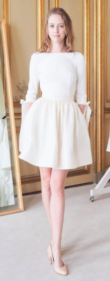 Outfits de novia para la boda civil 27