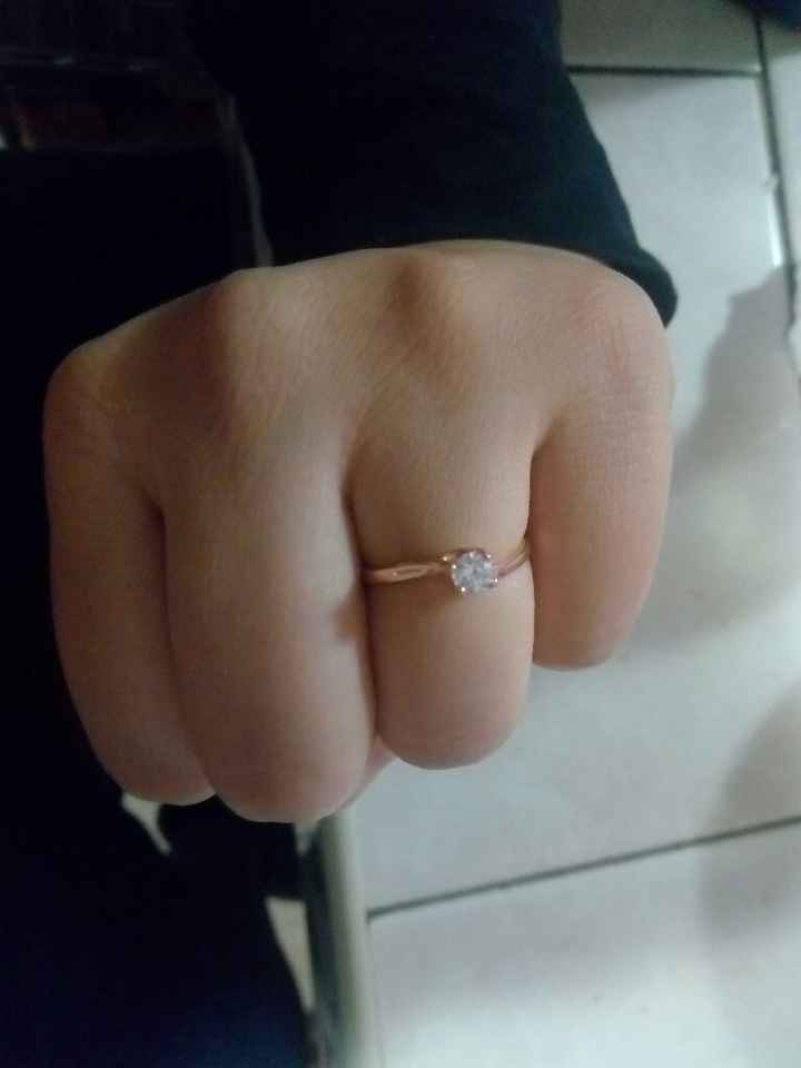  Anillo de compromiso!! - 1