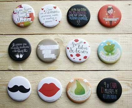 A 60 dias! ideas para distintivos cena preboda - 1