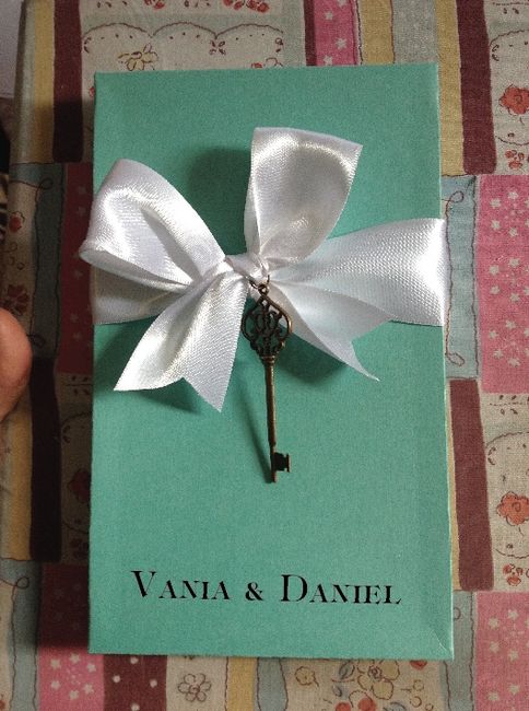 Mis invitaciones!!! qué emoción!!!! 