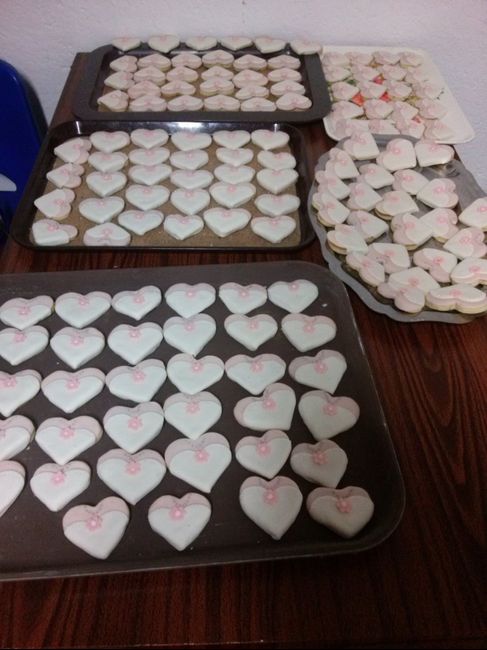 Avances galletas novio y novia  - 7