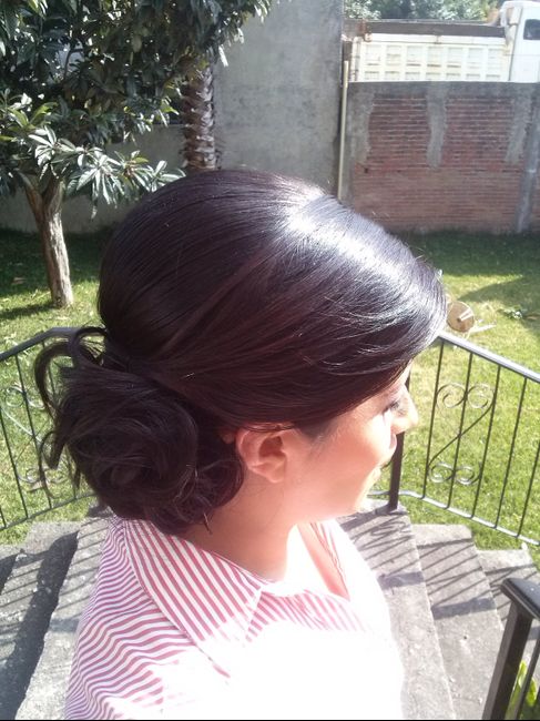 Prueba de peinado y maquillaje opinen  - 3