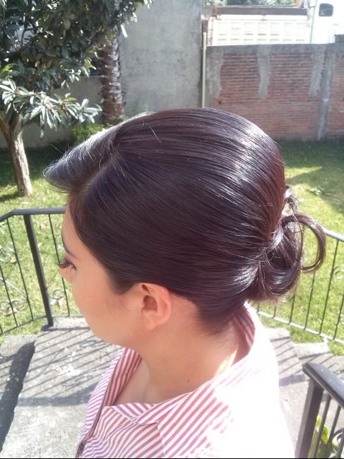 Prueba de peinado y maquillaje opinen  - 6