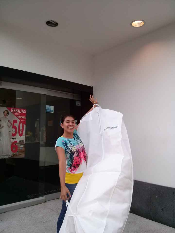 Hoy voy por mi vestido - 1