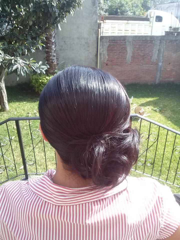 Prueba de peinado y maquillaje opinen  - 4