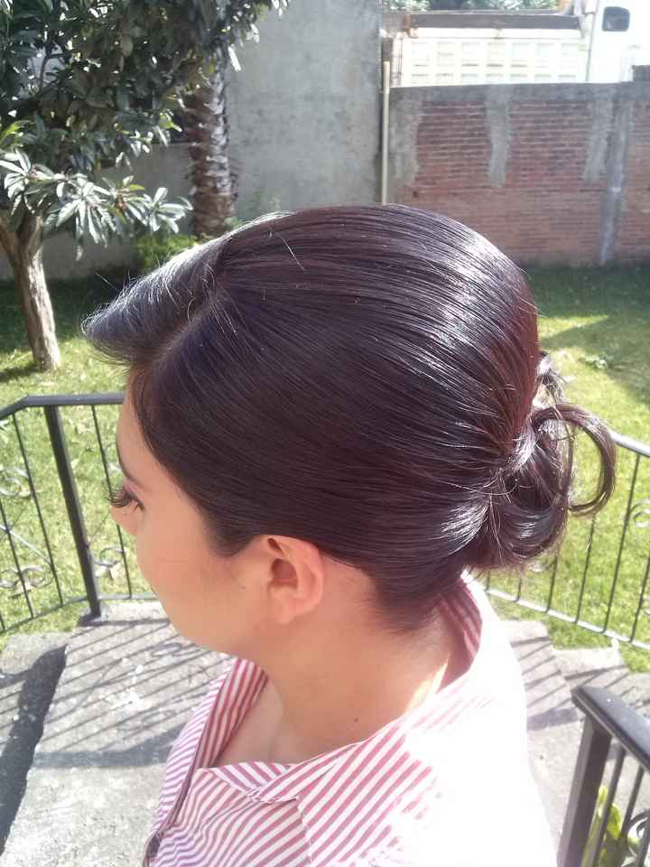 Prueba de peinado y maquillaje opinen  - 6