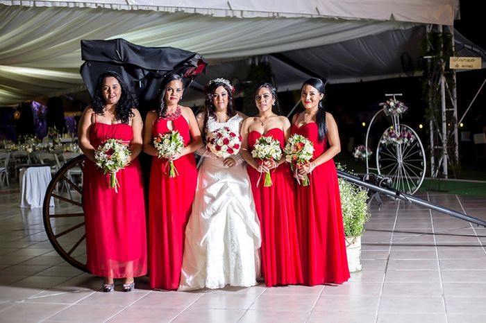 Con mis bellas damas!