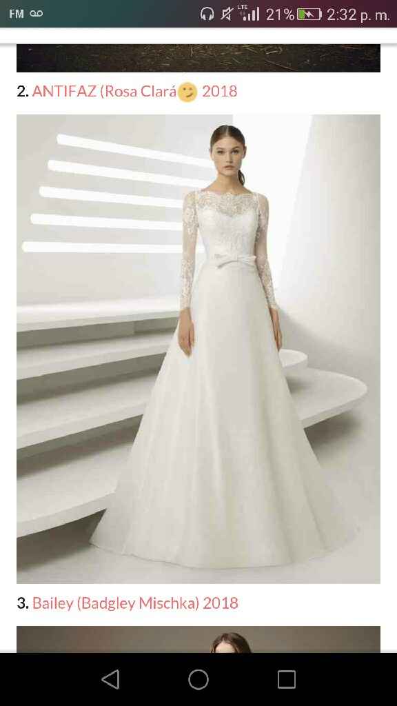 ¡Escoge un Vestido de Novia! 👰 - 1