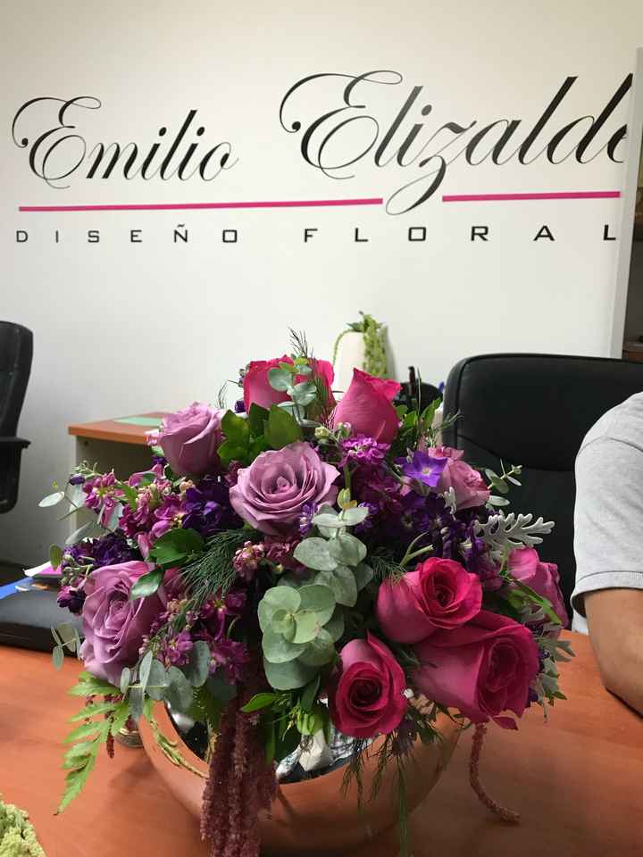 Listos nuestros centros de mesa 💕 - 1