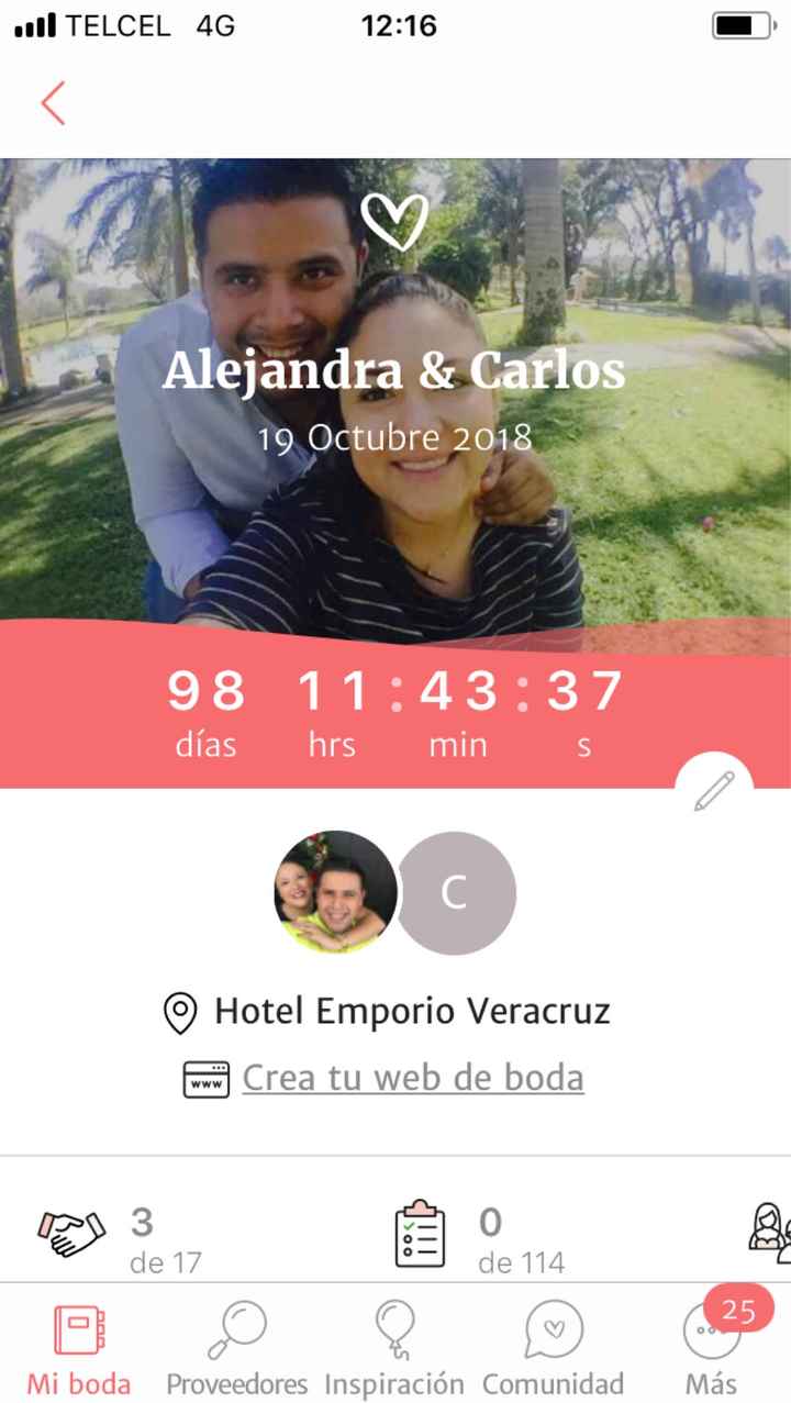 Con cuantos días empezaron su contador y como van hoy? - 1