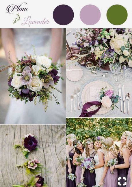 ¿qué color usarán en la boda? - 1