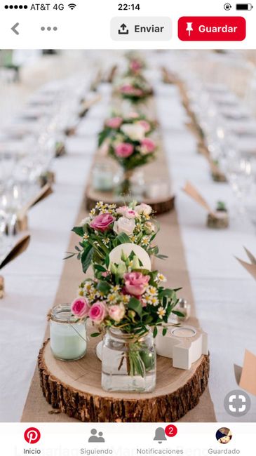 2 bodas, 2 centros de mesa. ¿Cuál prefieres? - 1