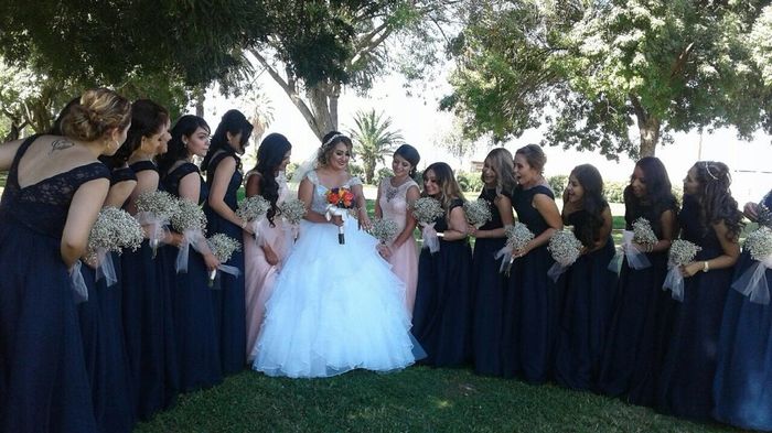 Damas color azul rey - 2