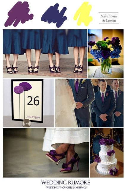 Les gusta la combinacion azul y amarillo para la boda? - 3