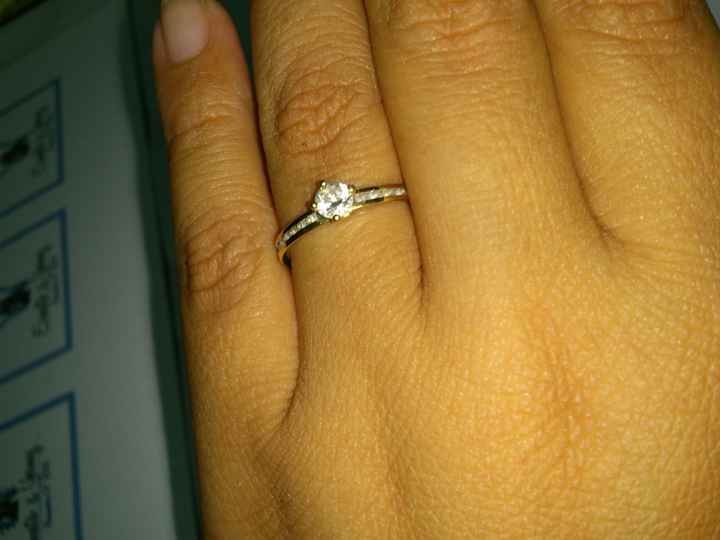 Mi anillo :* como es el suyo??  - 1