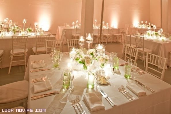 Mesas del banquete