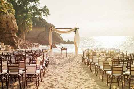 Altar para boda en playa - 1