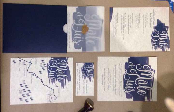 Invitaciones personalizadas (físicas)